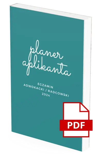 Planer Aplikanta PDF